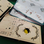 Φόρτωση εικόνας στο εργαλείο προβολής Συλλογής, DIY Mechanical Music Box Puzzle Jewelry Box
