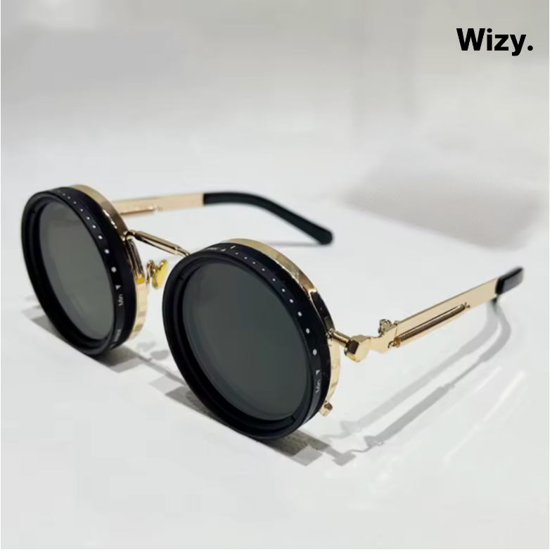 🕶️ Adjustable Tint Retro Sunglasses – Το μέλλον των γυαλιών ηλίου είναι εδώ.