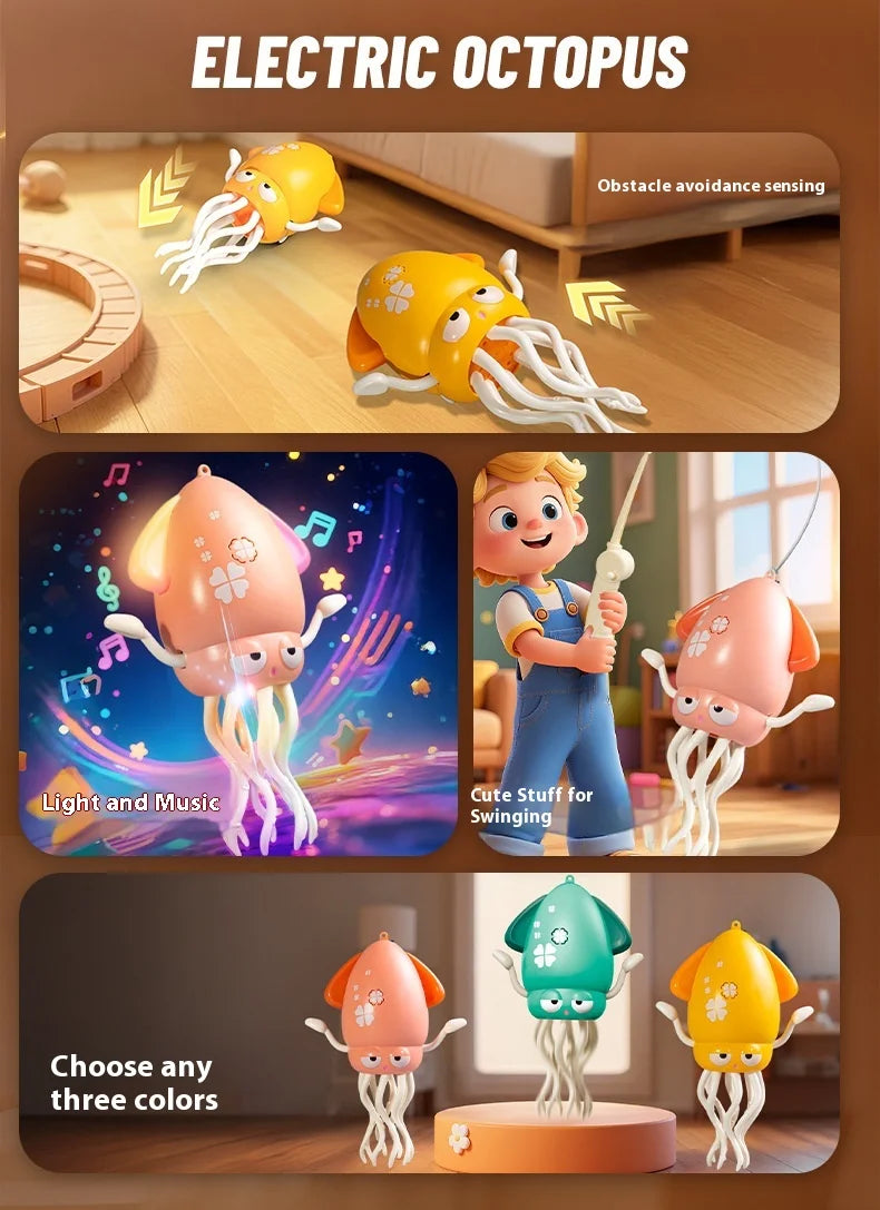 🐙✨ Ηλεκτρικό Χορευτικό Χταπόδι – Το Παιχνίδι που Έχει Τρελάνει Μικρούς & Μεγάλους!