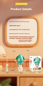 Φόρτωση εικόνας στο εργαλείο προβολής Συλλογής, 🐙✨ Ηλεκτρικό Χορευτικό Χταπόδι – Το Παιχνίδι που Έχει Τρελάνει Μικρούς &amp; Μεγάλους!
