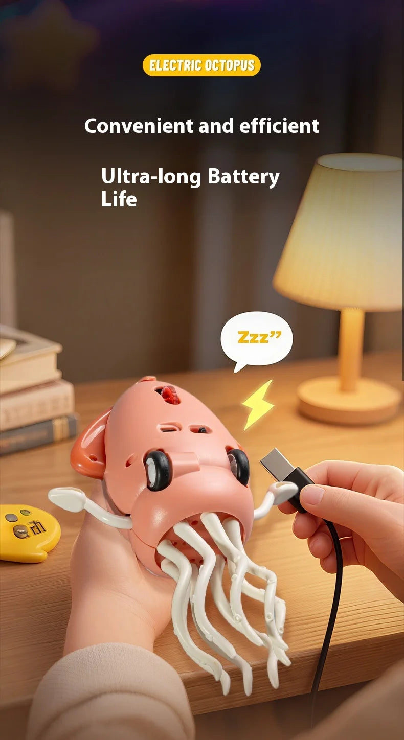 🐙✨ Ηλεκτρικό Χορευτικό Χταπόδι – Το Παιχνίδι που Έχει Τρελάνει Μικρούς & Μεγάλους!