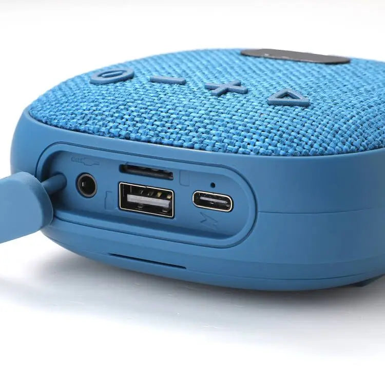 Ασύρματα ακουστικά TWS 2 σε 1 με ηχείο Bluetooth — Ήχος μπάσων 3D, φορητό μίνι ακουστικό από ύφασμα | Φορητά ηχεία εξωτερικού χώρου με βαθύ στερεοφωνικό ήχο 3D