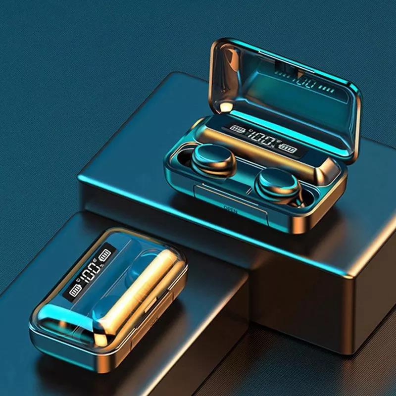 🎧 Écouteurs Sans Fil Bluetooth 5.3 – Son Haute Définition & Boîtier Power Bank Intelligent