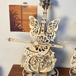 Φόρτωση εικόνας στο εργαλείο προβολής Συλλογής, Premium 3D Linden Wood Cello Music Box DIY Kit
