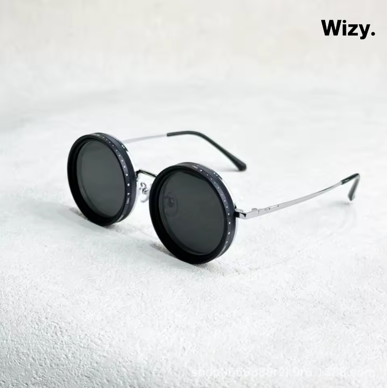 🕶️ Adjustable Tint Retro Sunglasses – Το μέλλον των γυαλιών ηλίου είναι εδώ.